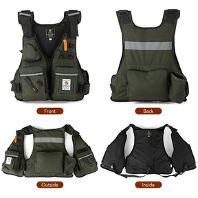 Men Waterproof Life Jacket Buoyancy Suit