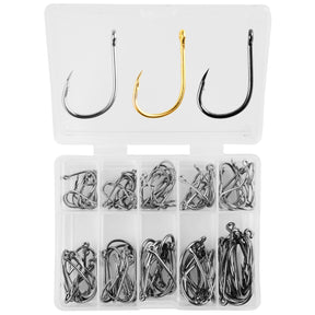 ALBACORE 100 Pcs Fishing Hooks